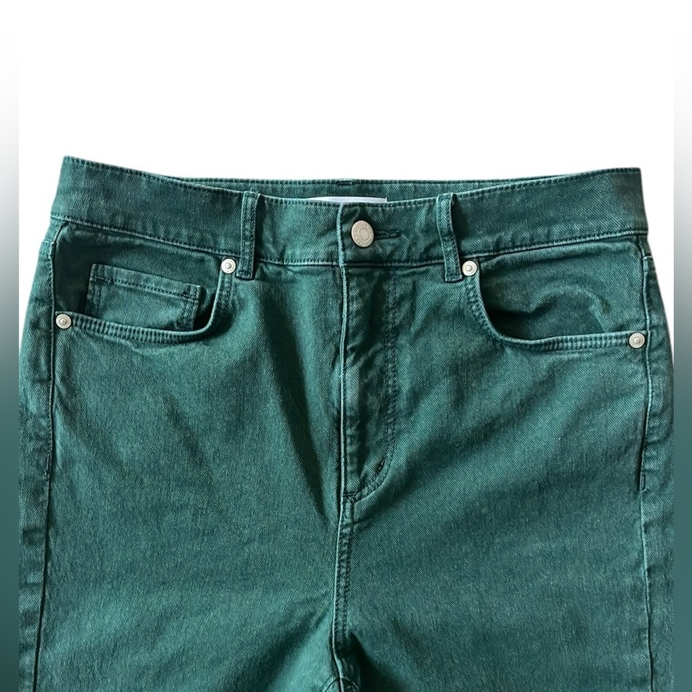LOFT Fresh Cut High Rise Slim Flare Jeans Size 4 - Picture 5 of 11